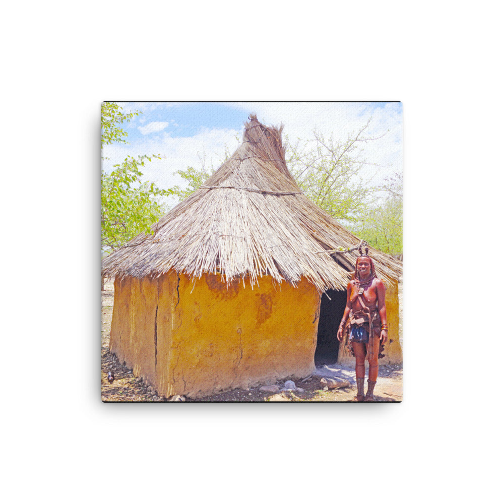 Himba Woman | On Canvas - 16x16